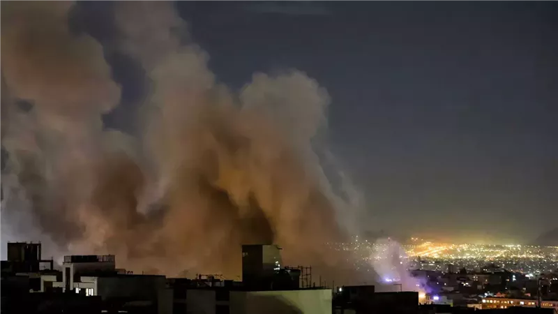غارة إسرائيلية على طهران 