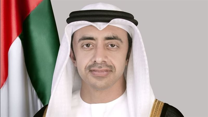 عبدالله بن زايد وزير الخارجية الإماراتي