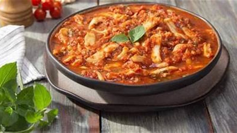 طاجن السبيط بالفريك 