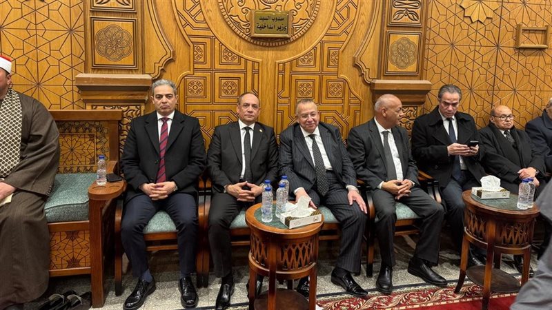 عزاء شيخ الإذاعيين فهمي عمر