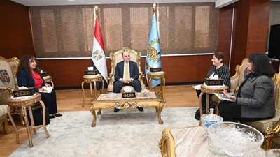 محافظ الغربية يبحث مع الإنجيلية إطلاق الطريق الأخضر وتوسيع الخدمات الصحية والبيئية