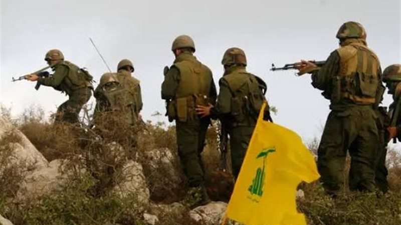 جنود تابعين لحزب الله 