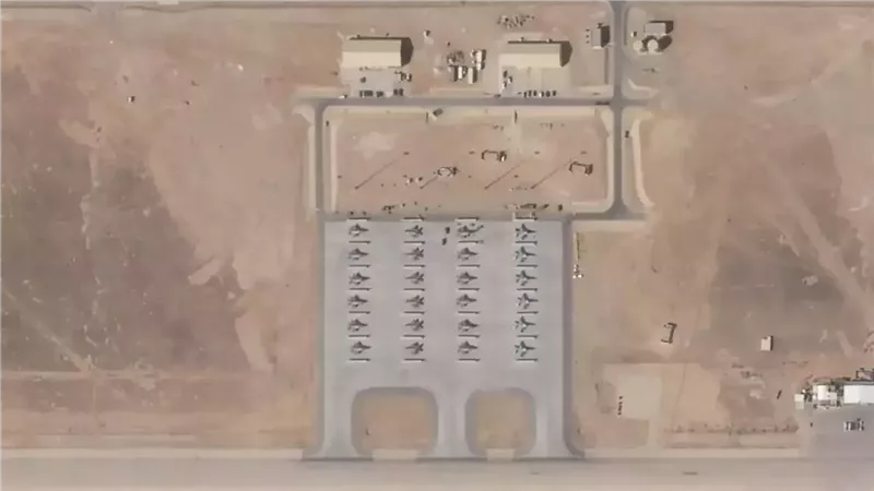 طائرات في قاعدة موفق السلطي الجوية بالأردن 