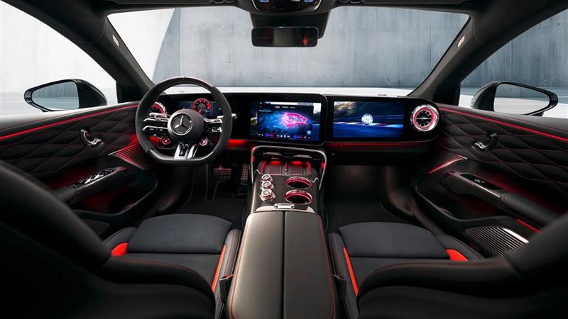 مقصورة مرسيدس-AMG GT الكهربائية الخارقة 