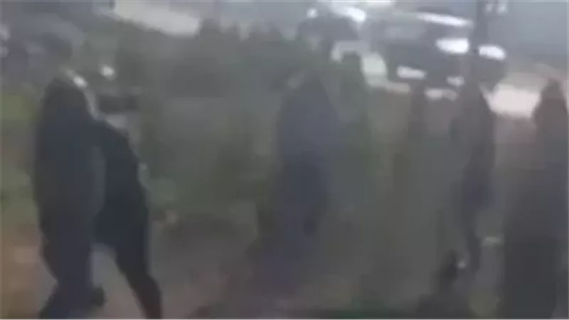 جانب من الفيديو المتداول