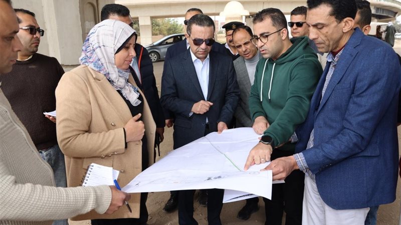 جانب من الجولة التفقدية الموسعة بقويسنا 
