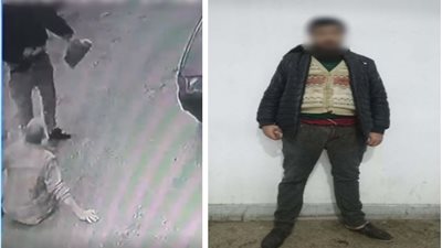 كشف ملابسات فيديو التعدي على مُسن بالمحلة .. وضبط المتهم