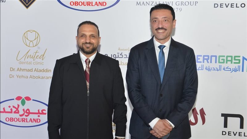النائب محمد رزق والكاتب الصحفي عمرو الديب