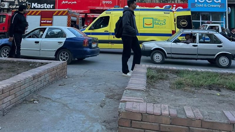 صورة من موقع الحريق 