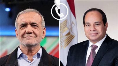 الرئيس السيسي يناقش مع نظيره الإيراني سبل خفض التصعيد في المنطقة