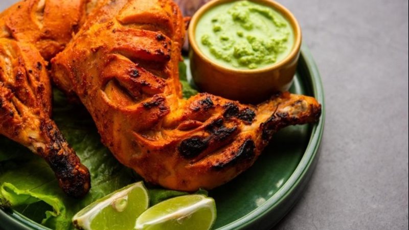 دجاج التيكا بالجبن