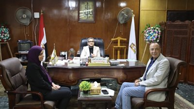  محافظ الوادي الجديد تبحث إنشاء مجمع مصانع بالتعاون مع هيئة تنمية الصعيد