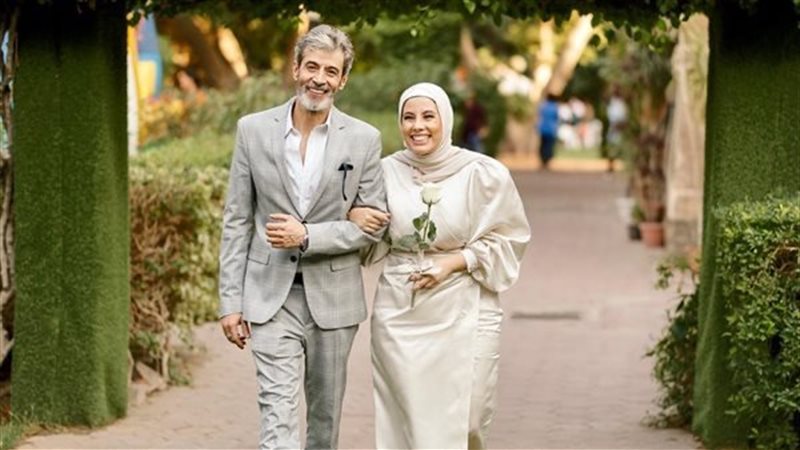 محمد سليمان وزوجته