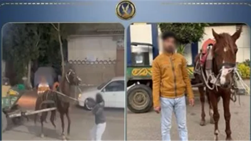 المتهم عقب القبض عليه