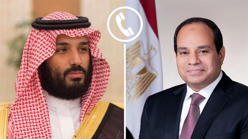 الرئيس السيسي ونظيره محمد بن سلمان