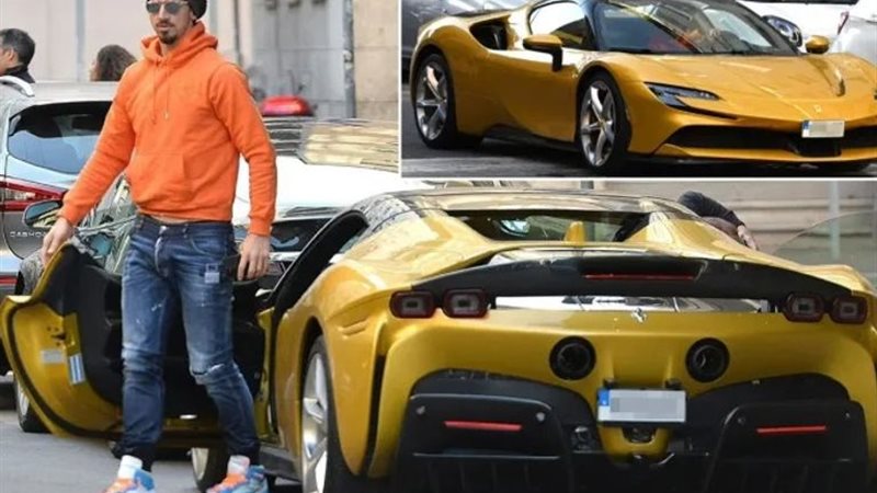  أسطول سيارات زلاتان إبراهيموفيتش 2026