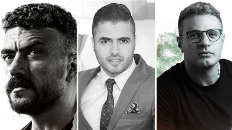 محمد نور ومحمد علام وأحمد العوضي