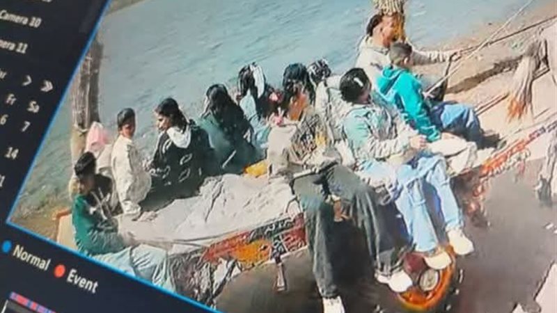 الأطفال الضحايا قبل الحادث 