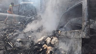 انتداب المعمل الجنائي لتحديد سبب حريق غرفة سونا بجيم فى مدينة نصر 