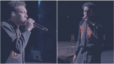 ويجز يستعد ببروفة نهائية لحفل جدة مع محمود العسيلي