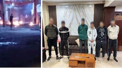 بسبب خلافات الجيرة.. ضبط طرفي مشاجرة الأسلحة البيضاء وإشعال النيران بالغربية