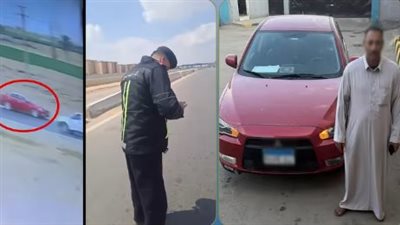 سقوط صاحب فيديو 