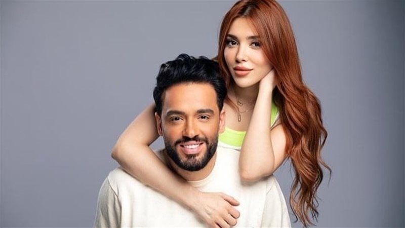 رامي جمال وزوجته