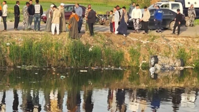 اثار الحادث 