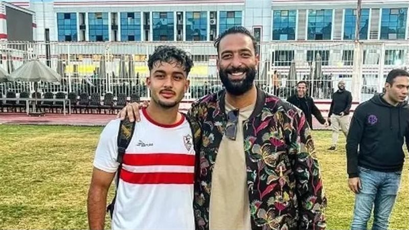 احمد حسام ميدو ونجله 
