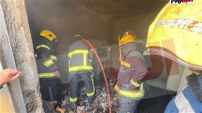 السيطرة على حريق داخل غرفة كهرباء بمحطة مترو المعصرة بالقاهرة