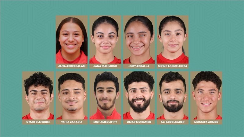 قائمة منتخب مصر في كأس العالم للجمباز