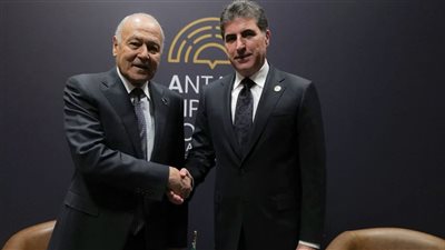 الجامعة العربية تتحرك.. أبو الغيط يعبر عن تضامنه مع رئيس إقليم كردستان 