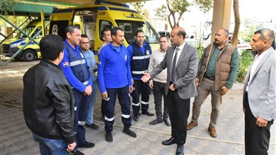 محافظ أسيوط يجري جولة مفاجئة بتمركز إسعاف طريق علوان لمتابعة مستوى الجاهزية