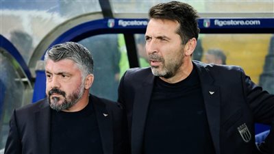 بوفون وجاتوزو يحسمان موقفهما مع إيطاليا بعد فشل التأهل للمونديال