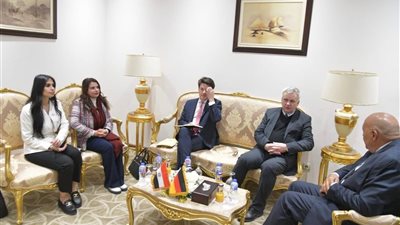 خارجية النواب تبحث مع سفير ألمانيا بالقاهرة التطورات الإقليمية وتعزيز التعاون