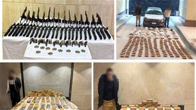مصرع 6 عناصر إجرامية وضبط طن مخدرات و85 سلاحًا ناريًا بعدة محافظات