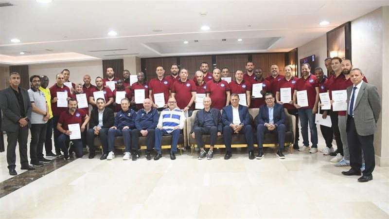 دورة مدربي كرة اليد الأفارقة بالقاهرة