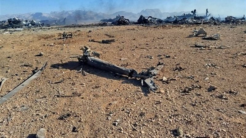 تحطم طائرة أمريكية 