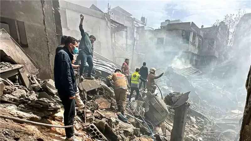 موقع غارة إسرائيلية في جنوب لبنان