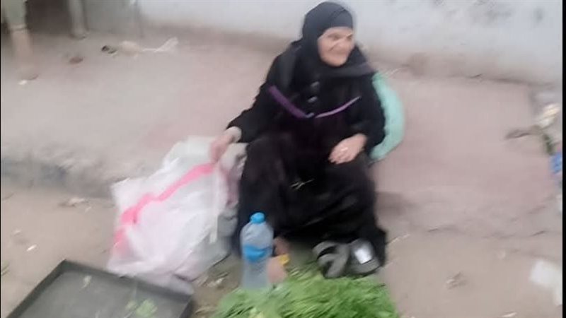 سيدة مسنة بالعياط 