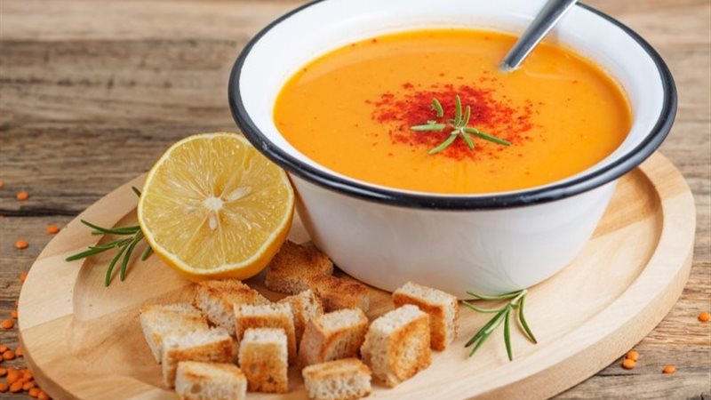 شوربة العدس 