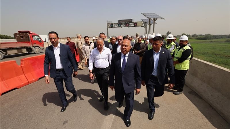 وزير النقل يتفقد منظومة النقل الذكي بطريق شبرا – بنها الحر