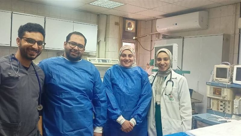 أثناء إجراء العملية