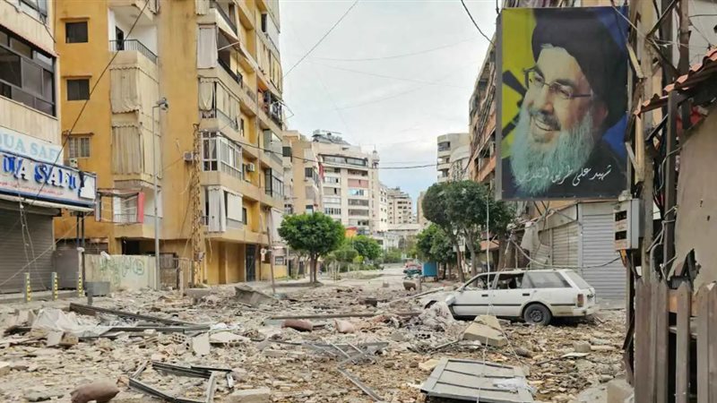 دمار هائل في الضاحية الجنوبية