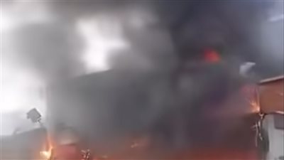 السيطرة على حريق محل ملابس بكورنيش النيل فى الوراق دون إصابات