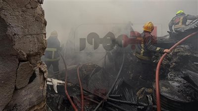 السيطرة على حريق بمدخنة مطعم الدهان بمدينة نصر