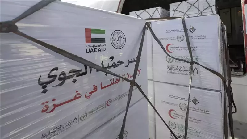 الإمارات تواصل دعم غزة