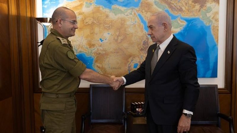 نتنياهو وغوفمان 