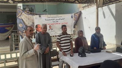 جامعة قنا تنظم قافلة تنموية شاملة بقرية كلاحين الحاجر بقفط