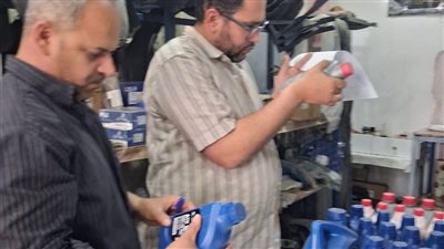 تموين الغربية يضبط أغذية فاسدة ومبيدات محظورة وقطع غيار مجهولة المصدر